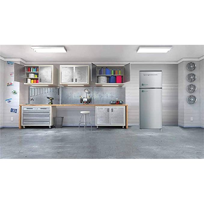 Frigidaire 2 Door Apartment Size Refrigerator with Freezer, 7.5 CF EFR751