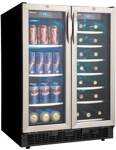 Danby 24 Inch Built-in Wine Cooler with 5.0 cu. ft. & 27 Bottle Capacity, DBC2760BLS