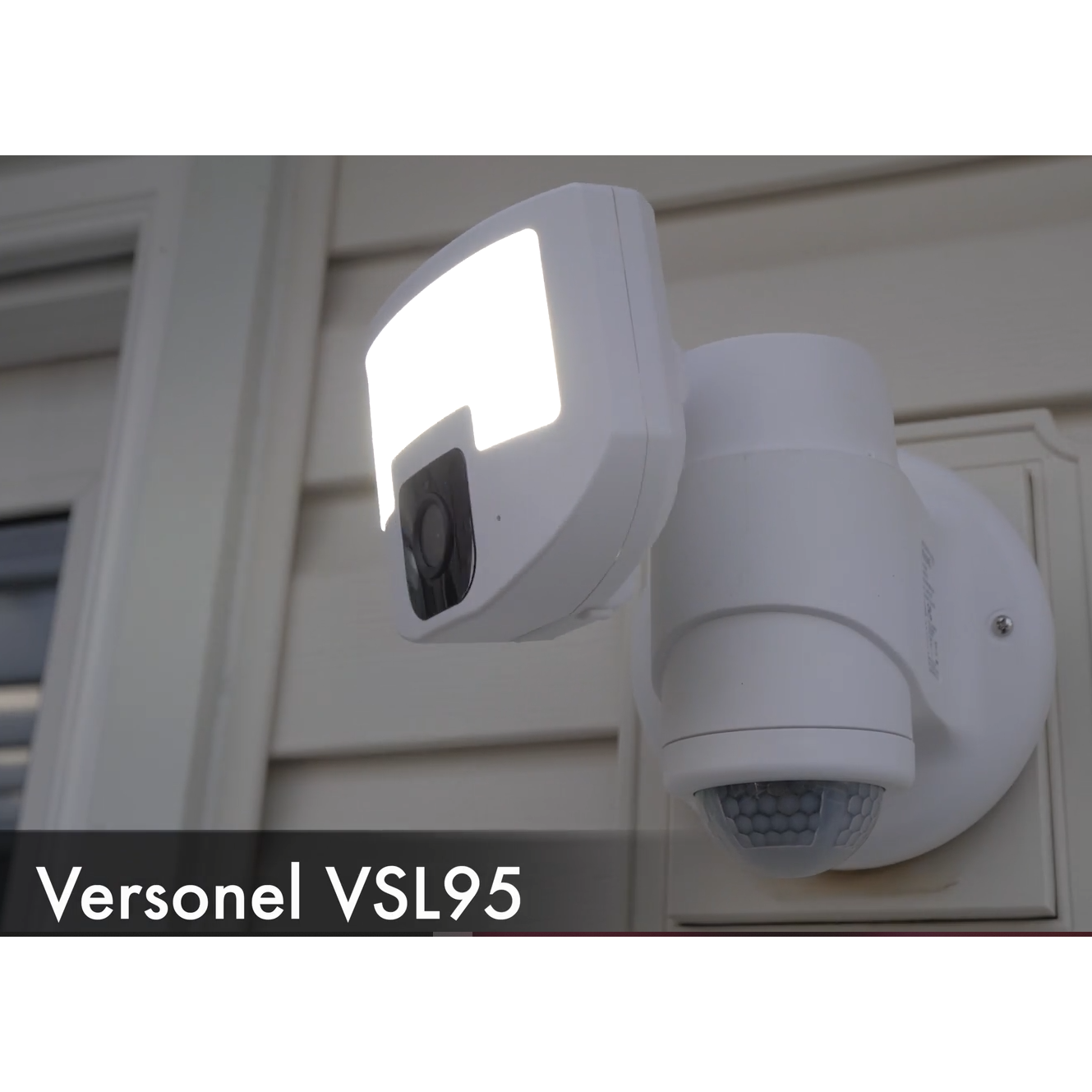 Versonel Nightwatcher VSL95B Smart Motion Tracking WiFi LED Security Light Camera