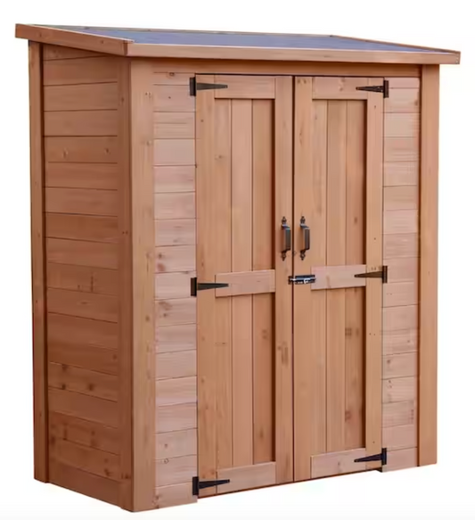 5ft Leisure Season Storage Shed with Double Doors HDS5X257