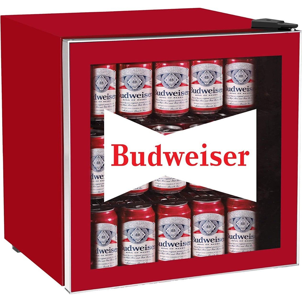 Budweiser 50 Can Beverage Cooler, Glass Door, 1.8 cu ft, MIS168BUD-6COM