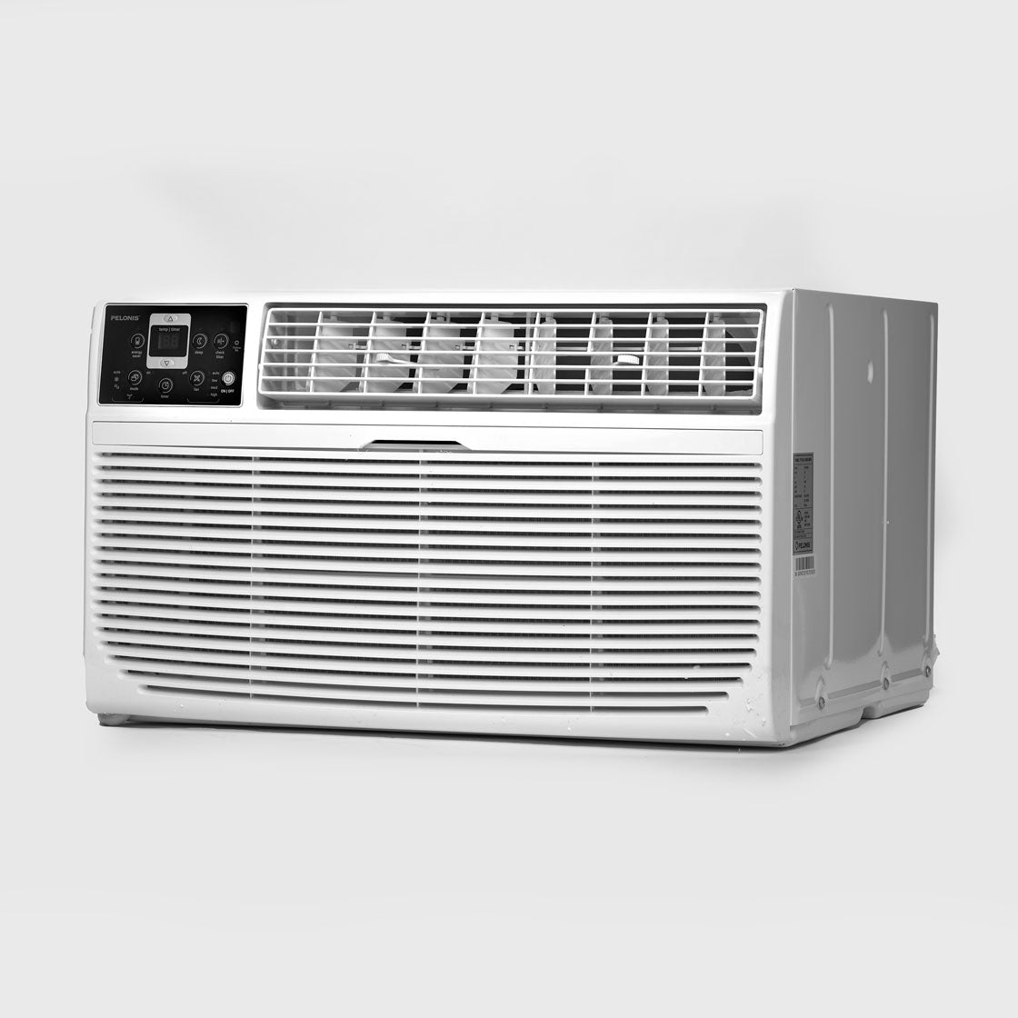 Pelonis 14,000 BTU Through The Wall Air Conditioner w/ Heater, White P